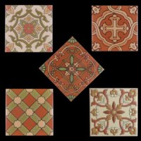 Porcelain Catalina Tiles by Color - Earth Tones