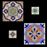 Porcelain Catalina Tiles by Color - Multi Color